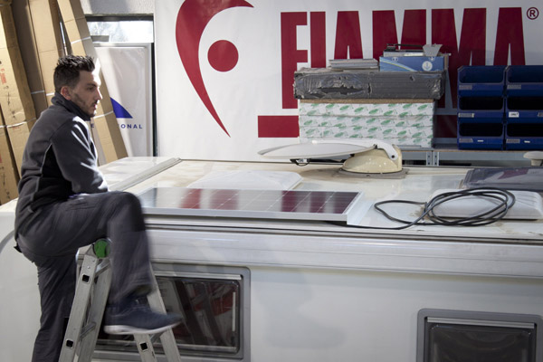 pannello solare pe camper