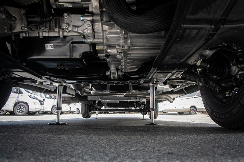 stabilizzazione camper