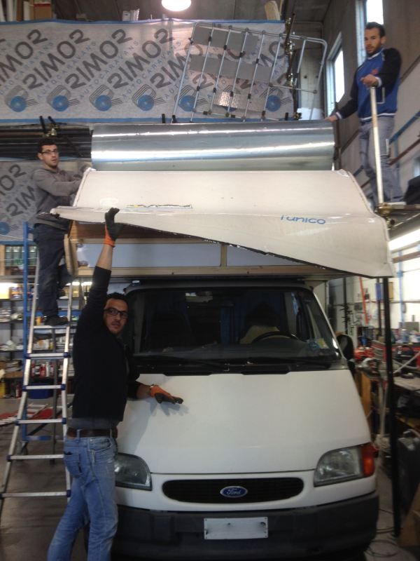 Riparazioine del camper